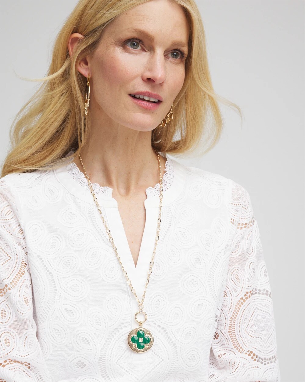 St. Patrick's Day Single Strand Convertible Necklace | Chico's